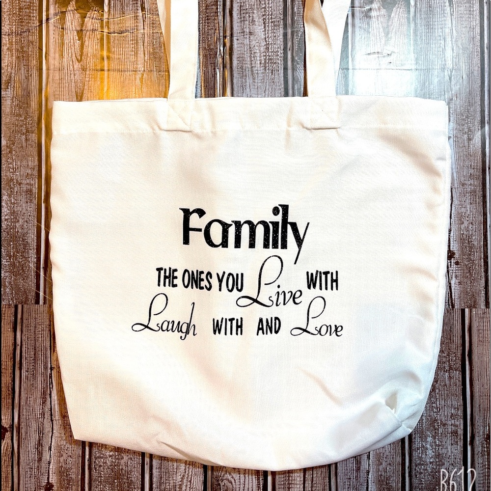Reusable polyester tote